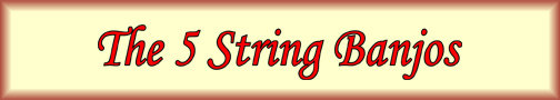 Gold Tone 5 String Banjos