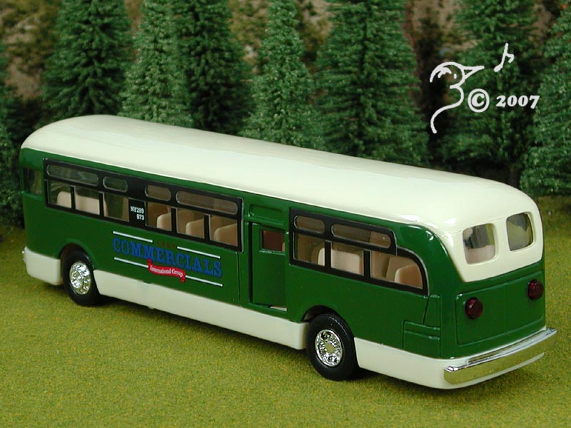 DieCast City Bus Passenger Classic Coach O Scale 148 by Superior 