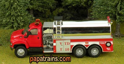 Die Cast GM Top Kick Chrome Fire Truck HO Scale 187 by Boley  